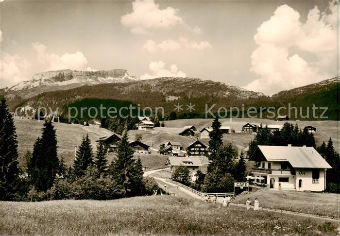 Riezlern Kleinwalsertal Vorarlberg Cafe Conditorei Neu Breitachbruecke