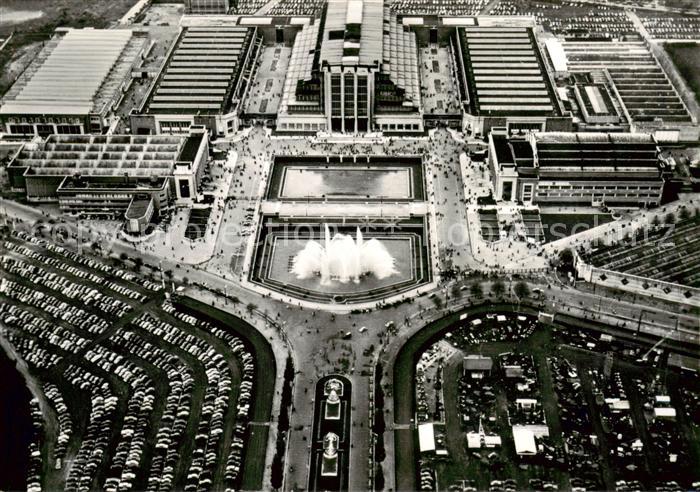 Bruxelles Bruessel Vue aerienne Palais du Centenaire