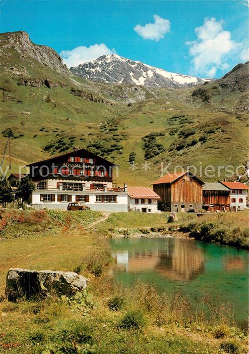 Sur Albula Berghotel Piz Platta Alp Flix im Oberhalbstein mit Tschima da Flix