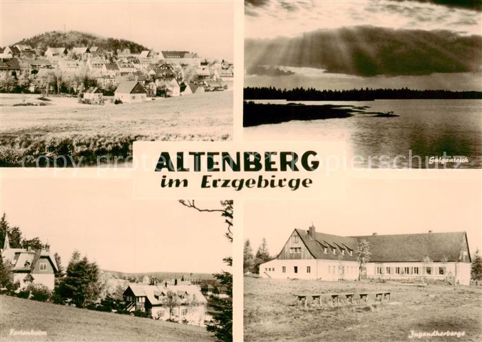 Altenberg  Osterzgebirge Panorama Galgenteich Ferienheim Jugendherberge