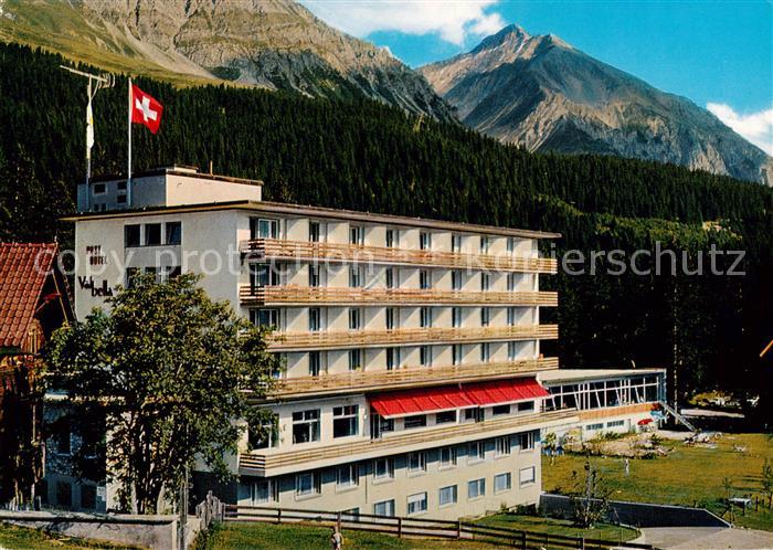 Valbella  Lenzerheide GR Posthotel Valbella mit Lenzerhorn