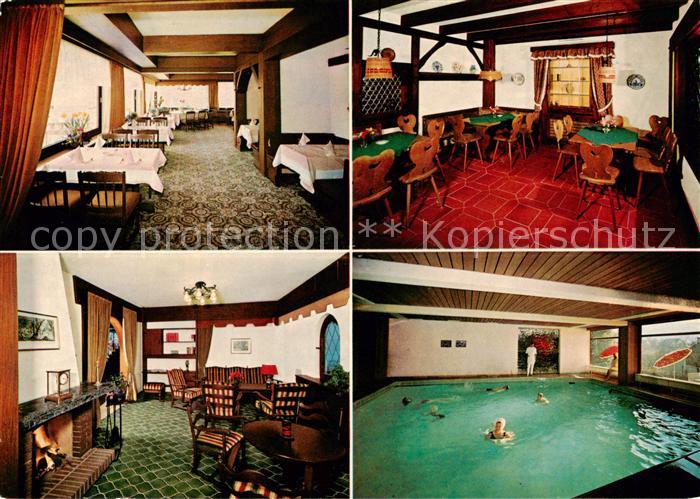 Baiersbronn Schwarzwald Hotel Am Kurgarten Gastraeume Hallenbad