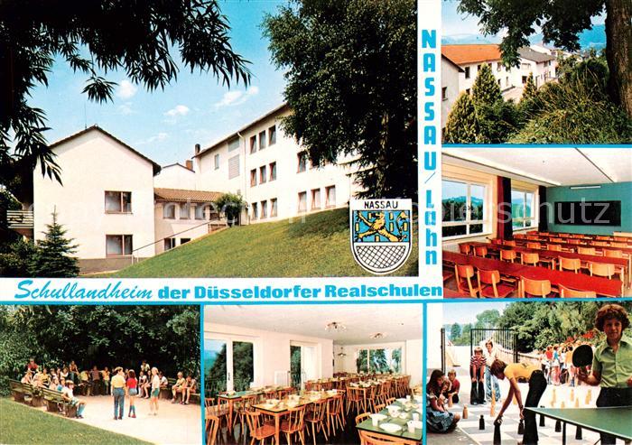 Nassau Bad Schullandheim der Duesseldorfer Realschulen Gastraum Schulungsraum Pa