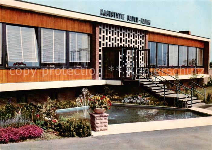 BADEN-BADEN BW Autobahn Raststaette Baden-Baden