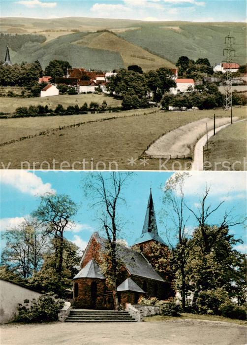 Wiblingwerde Panorama Gasthof Heinrich Winkhaus Kirche