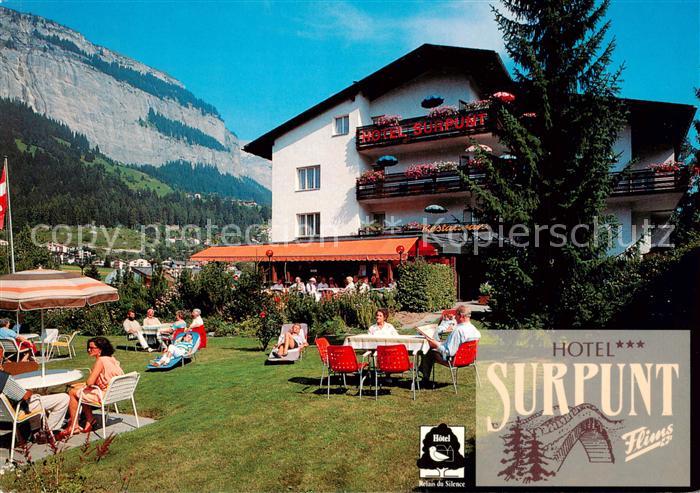 Flims Waldhaus Hotel Surpunt Gartenterrasse