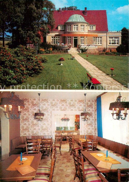 Tietlingen Hotel Cafe Restaurant Sanssouci Park Gastraum