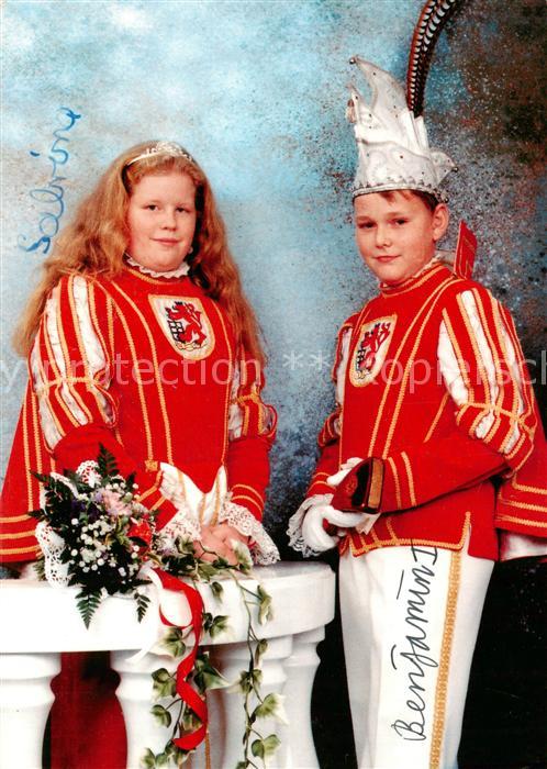 WUPPERTAL NRW Kinderprinzenpaar Benjamin I und Sabrina I