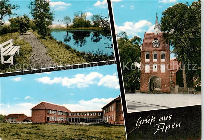 Apen Ammerland Niedersachsen Fluss Schule Stadttor