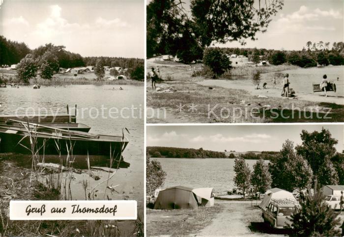 Thomsdorf Boitzenburger Land Strandpartien
