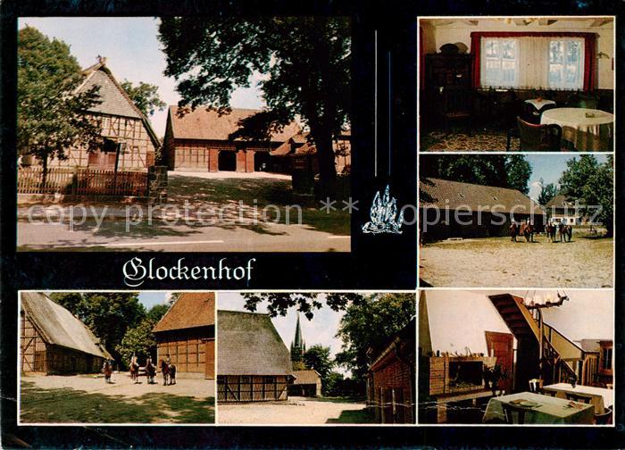 Amelinghausen Lueneburger Heide Glockenhof Reiter Teilansichten