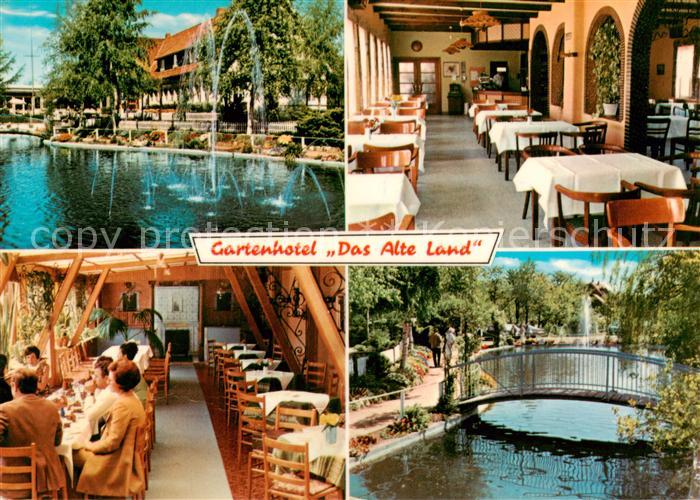 Steinkirchen Stade Gartenhotel Das Alte Land Gastraeume Bruecke