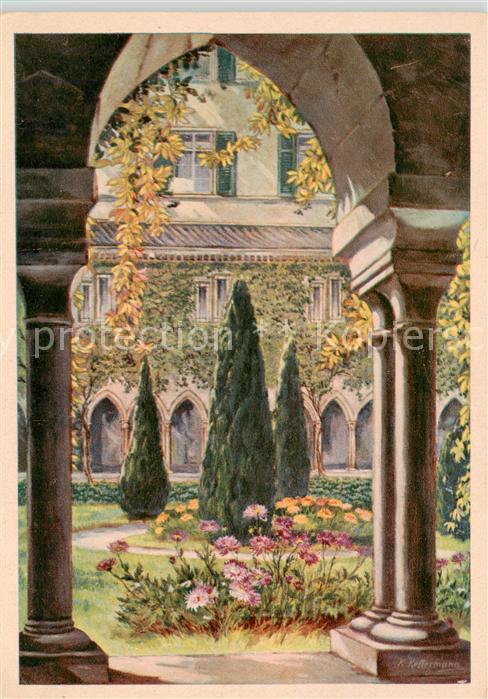 Konstanz Bodensee Im Insel Hotel oelgemaelde