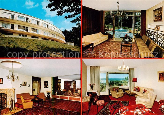 Bad Kissingen Deegenberg Sanatorium Teilansichten