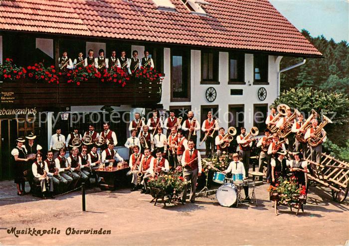 Oberwinden Elztal Pension Cafe Schwarzbauernhof Musikkapelle Oberwinden