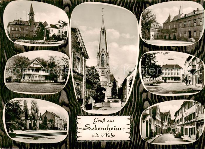 Sobernheim Bad Orts und Teilansichten Kirche