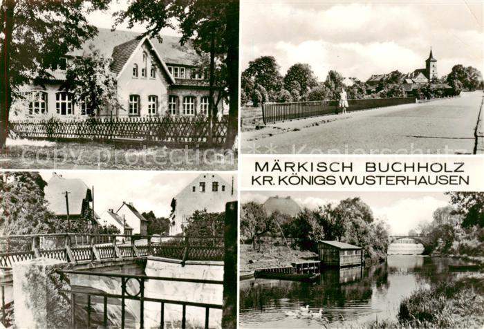 Maerkisch Buchholz Teilansichten Schwanenteich