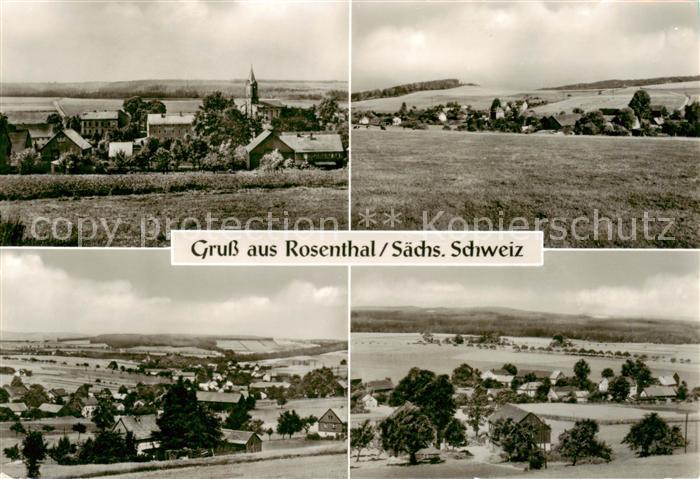 Rosenthal-Bielatal Teilansichten