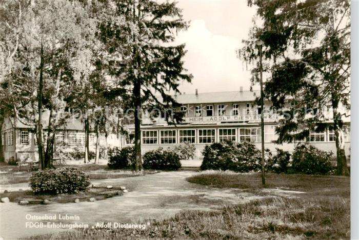 Lubmin Ostseebad FDGB Erholungsheim Adolf Diesterweg