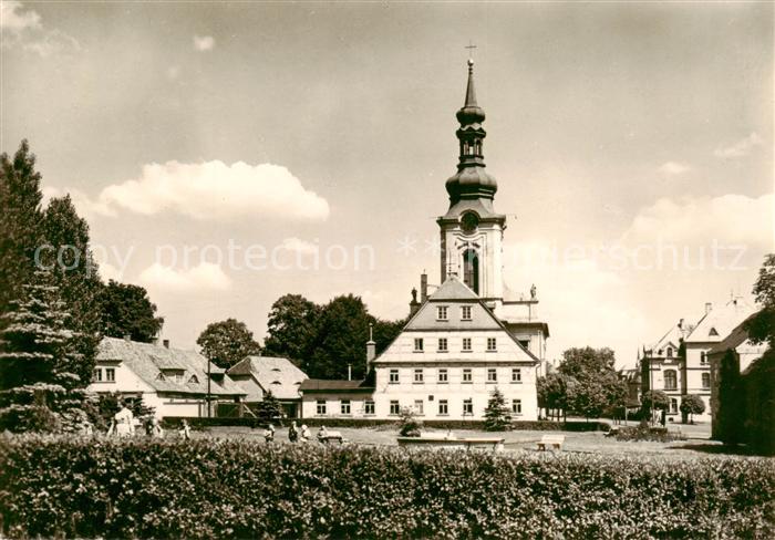 Varnsdorf Warnsdorf CZ Barokni kostel sv Petra a Pavla