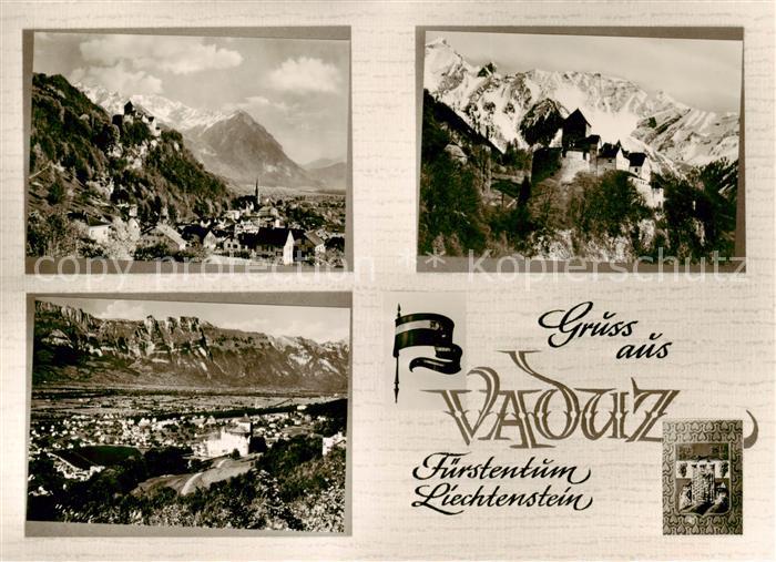 Vaduz Liechtenstein FL Teilansichten Schloss