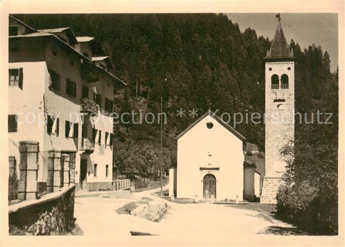 Nebbiu di Cadore Valle di IT Ortspartie mit Kirche