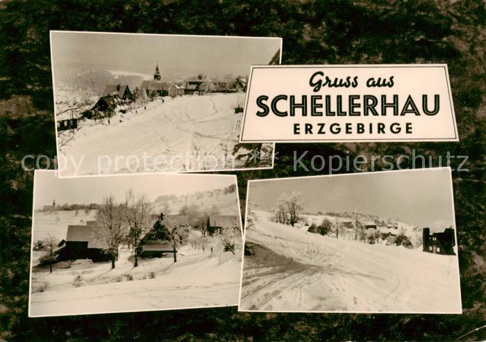 Schellerhau Winterpanorama