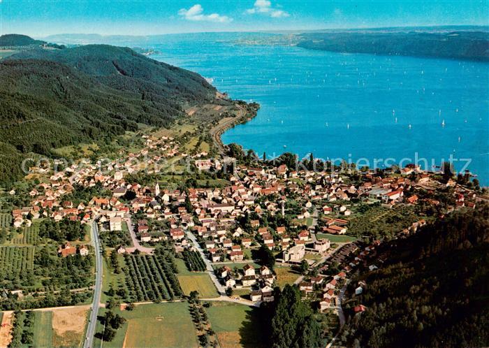 Ludwigshafen Bodman-Ludwigshafen Bodensee Fliegeraufnahme mit ueberlinger See