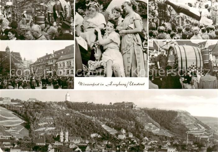Freyburg Unstrut Winzerfest Teilansichten
