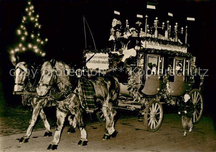 NueRNBERG  CITY Weihnachtspost vom Christkindlesmarkt
