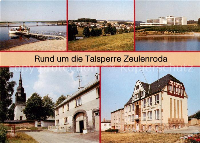 Zeulenroda-Triebes Bootsanlegestelle Pahren Ferienhotel Zeulenroda Foerthen Orts