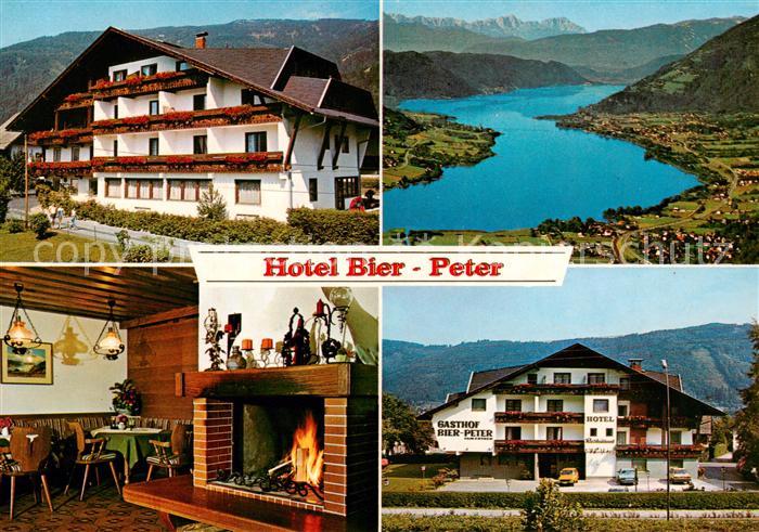Bodensdorf Ossiacher See AT Hotel Bier-Peter Gaststube Panorama