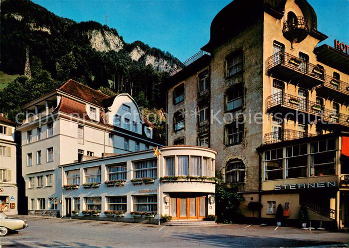 Flueelen UR Hotel Sternen mit Rotisserie