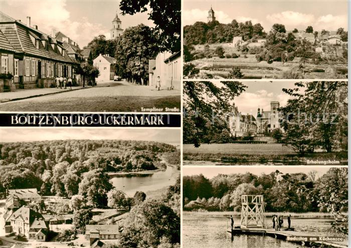 Boitzenburg Templiner Strasse Erholungsheim Badesteg am Kuechensee