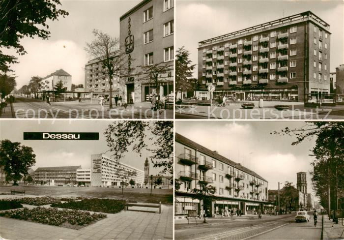 Dessau-Rosslau Wilhelm Pieck Strasse Teilansichten