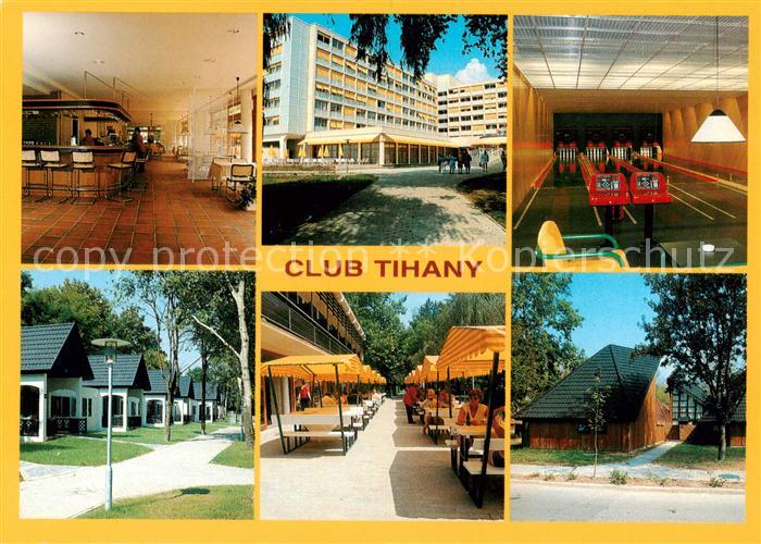 Tihany HU Bar Kegelbahn Bungalows Freiterrasse