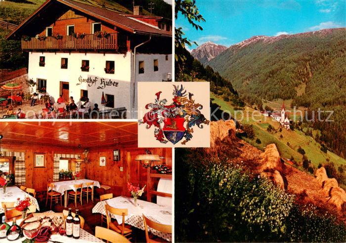 Muehlbach  Suedtirol IT Gasthof Huber Gastraum Panorama