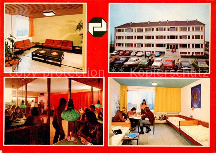 Hamm  Westfalen Ausbildungszentrum der Bauindustrie Gastraeume Zimmer