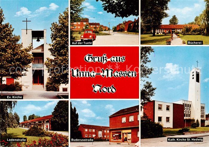 Unna Ev Kirche Ladenstrasse Auf der Tuete Buderusstrasse Buecherei Kath Kirche S