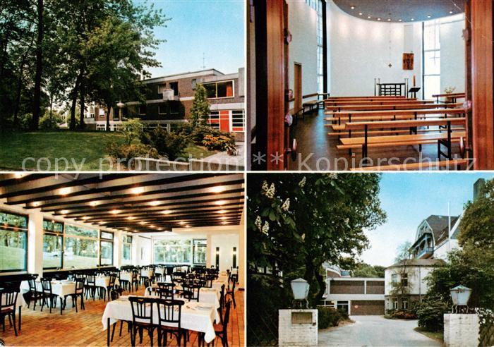 Muelheim Ruhr Kath Akademie Die Wolfsburg Speisesaal Hauskapelle