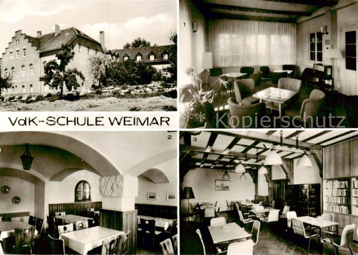 Weimar Thueringen VdK Schule Wintergarten Speiseraum Klubraum