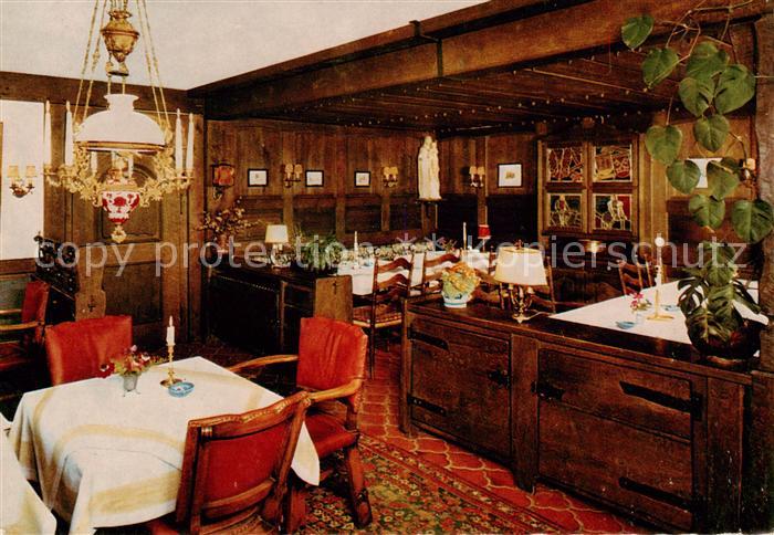 Haeusern Schwarzwald Hotel Restaurant Adler Gastraum