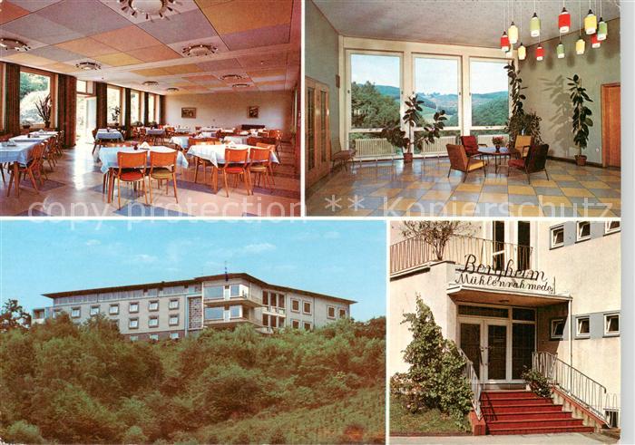 Altena Lenne Bergheim Muehlenrahmede Speisesaal Aufenthaltsraum Bergheim Eingang