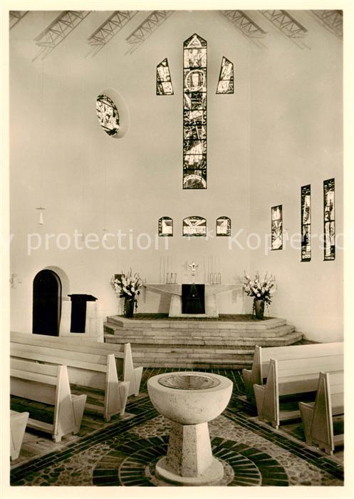 Rottach-Egern Ev Auferstehungskirche Inneres