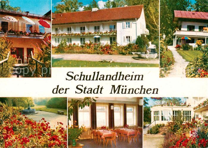 Ambach Starnbergersee Schullandheim der Stadt Muenchen Teilansichten