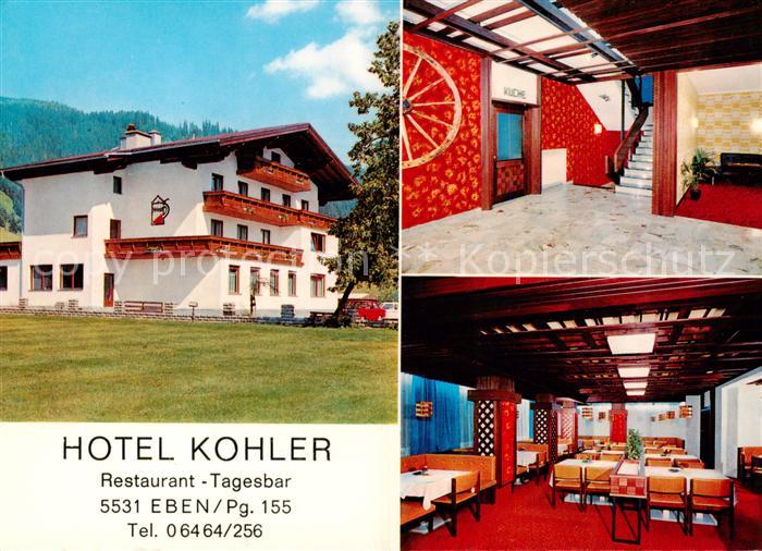 Eben Pongau Salzburg AT Hotel Kohler Restaurant Tagesbar