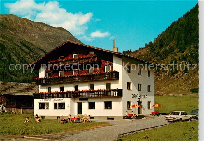 Niederthai oetztal Tirol AT Cafe Restaurant Alpina