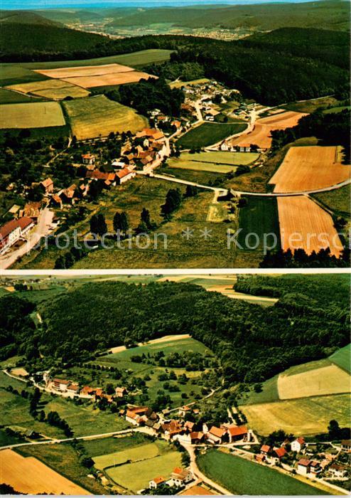 Annelsbach Hoechst  Odenwald Fliegeraufnahmen
