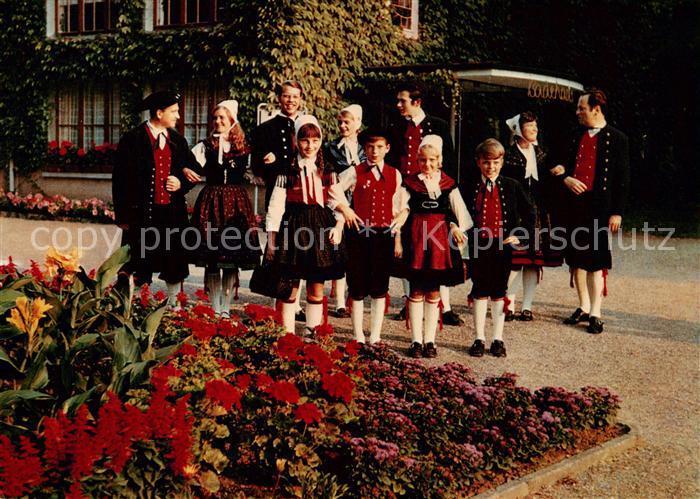 Bad Koenig Odenwald Unter der Dorflinde Hans von der Au Trachtengruppe