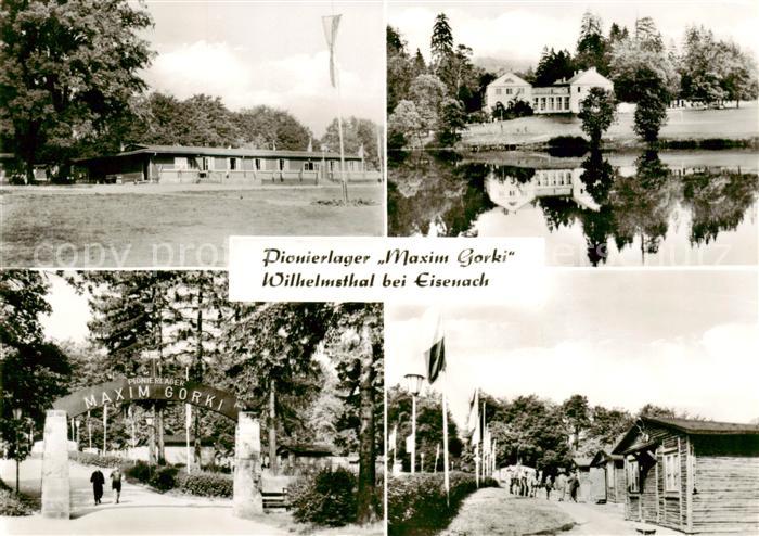 Wilhelmsthal Eisenach Pionierlager Maxim Gorki Teilansichten